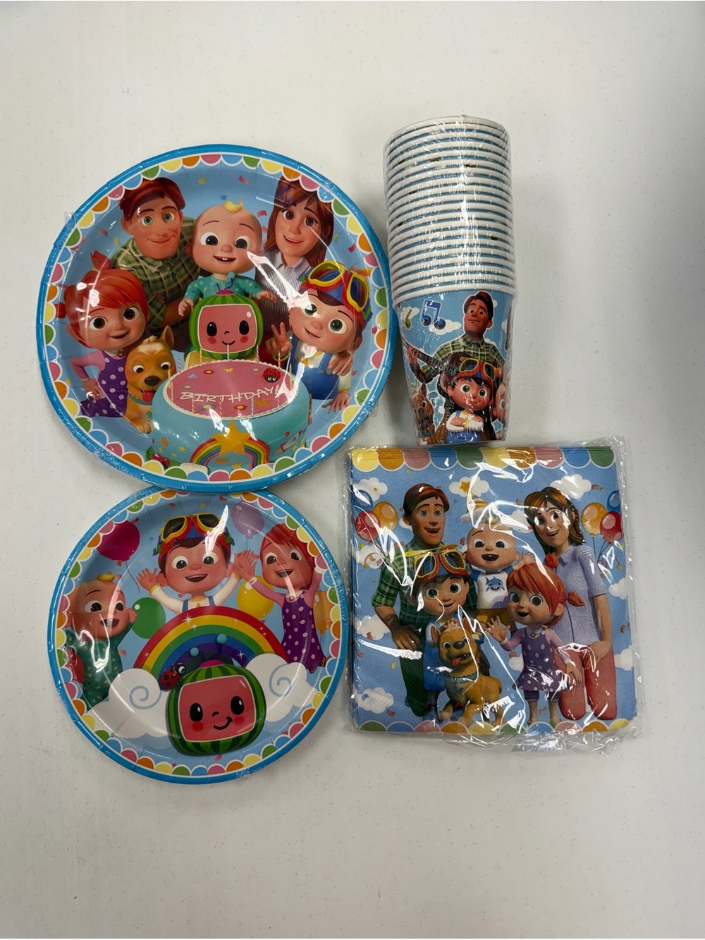 CoComelon Birthday Party Supplies – 60 Piece Set